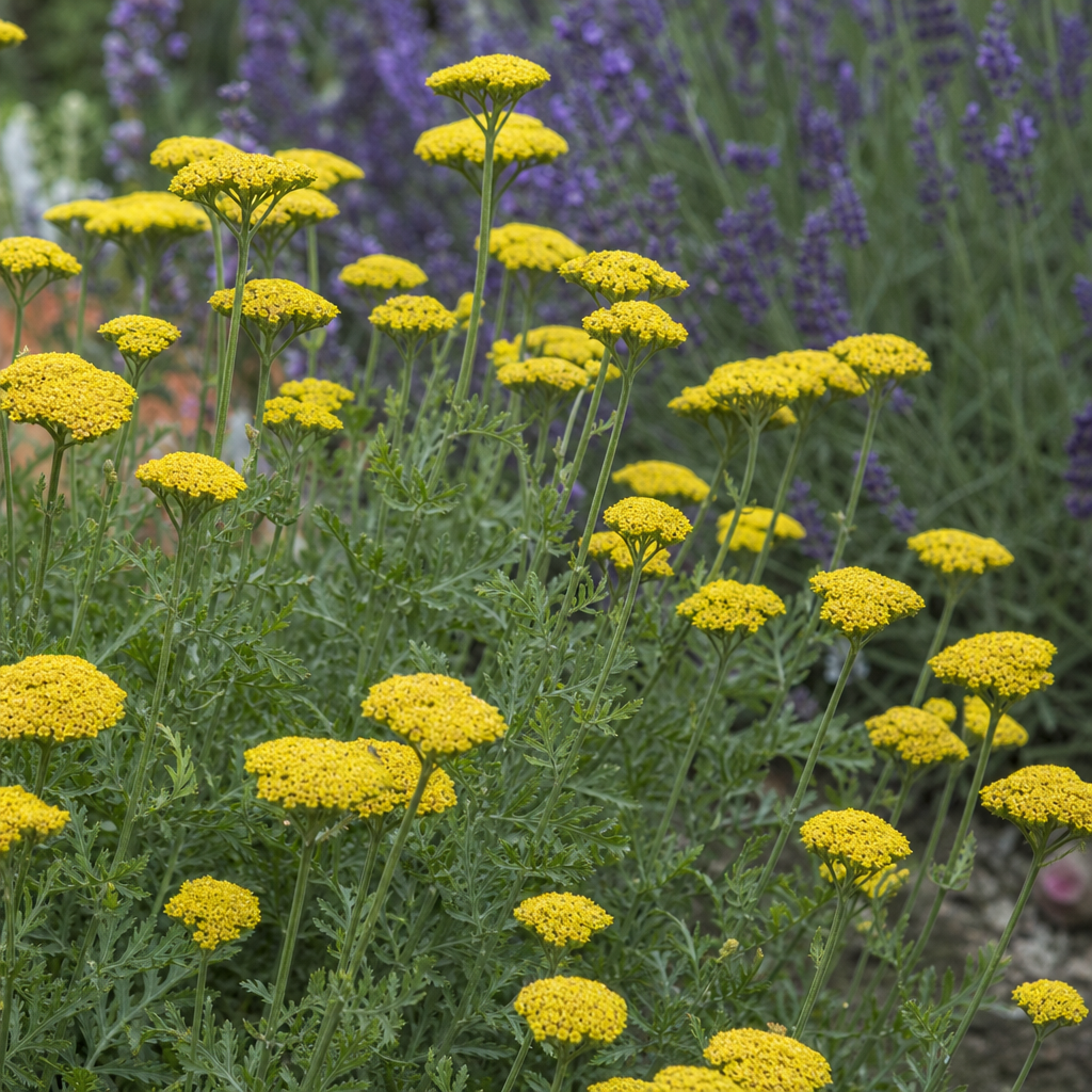 Close view of a hardy perennial in bloom